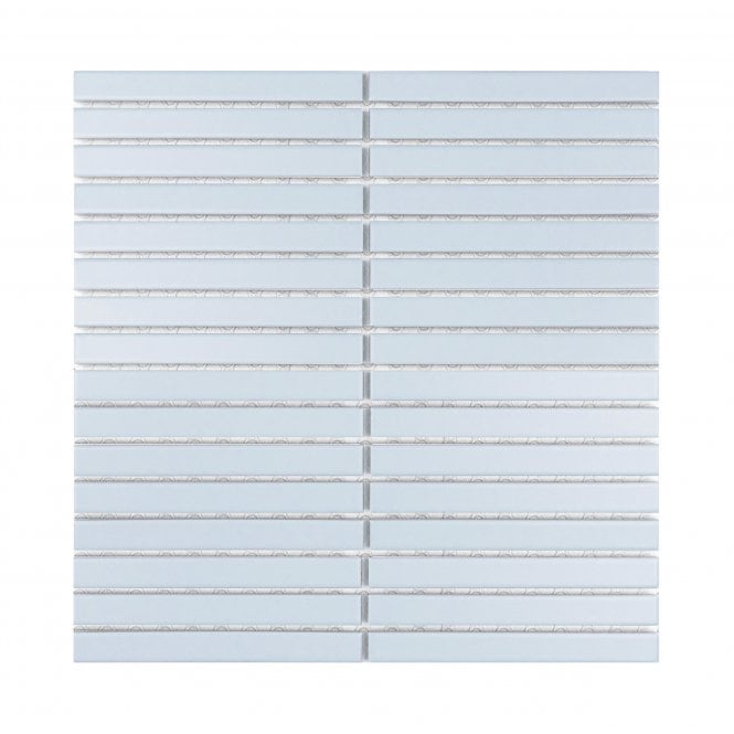 Bamboo Tropical Blue Matt 29.7cm x 29.7cm Mosaic Tile