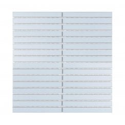 Bamboo Tropical Blue Matt 29.7cm x 29.7cm Mosaic Tile