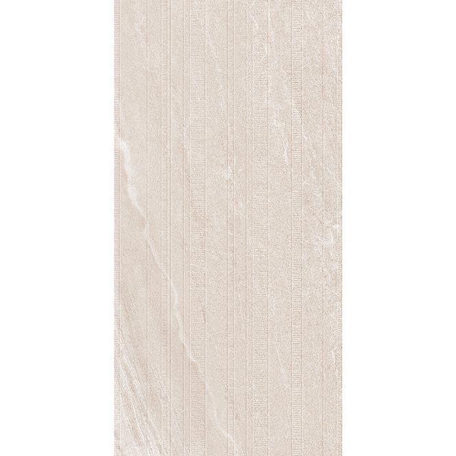 Basalte Blanco Carven Texture 60cm x 120cm Wall & Floor Tile