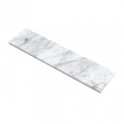 Bianco Venito Carrara Honed 7.5cm x 30cm Wall & Floor Tile
