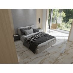 Bilbao Gold Matt 42.7cm x 86.2cm Wall & Floor Tile