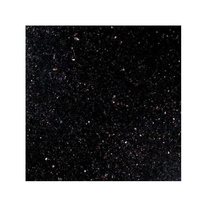 Black Galaxy Granite 61cm x 61cm Floor Tiles