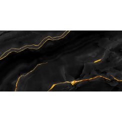 Black Onyx Gold Polished 60cm x 120cm Wall and Floor Tile
