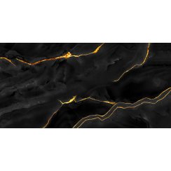 Black Onyx Gold Polished 60cm x 120cm Wall and Floor Tile