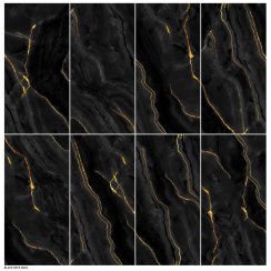 Black Onyx Gold Polished 60cm x 120cm Wall and Floor Tile