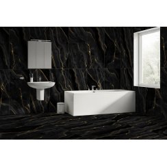 Black Onyx Gold Polished 60cm x 120cm Wall and Floor Tile