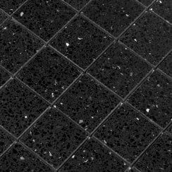 Black Opal Gulfstone Quartz 30cm x 30cm (4.8cm x 4.8cm) Mosaic Tile