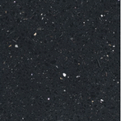 Black Quartz 40cm x 40cm Wall and Floor Tile