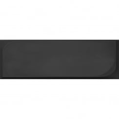 Block Black 12.6cm x 38.2cm Wall Tile