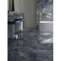 Blue Onyx Porcelain Tile 60cm x 120cm Wall and Floor Tile