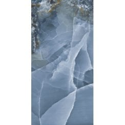 Blue Onyx Porcelain Tile 60cm x 120cm Wall and Floor Tile