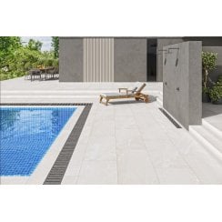 Bodo White 60cm x 120cm x 2cm Slab Outdoor Tile Pallet Deal