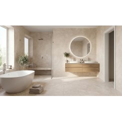 Bone Ivory Secura Matt 60cm x 120cm Wall & Floor Tile