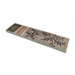 Boston Brown 5cm x 20cm Border Tile