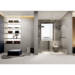 Bourne Grey 90cm x 90cm Floor Tile