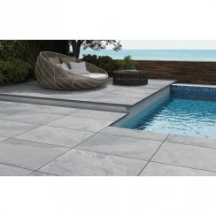 Brazilian Grey Slate Effect 60cm x 90cm 2cm Slab Outdoor Tile