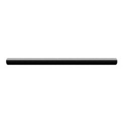 Bullnose Black Gloss 1.2cm x 20cm Border Tile