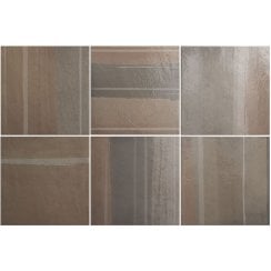 Cala Earth 20cm x 20cm Wall Tile