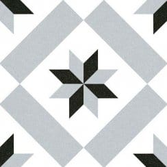 Calvet Gris 20cm x 20cm Floor Tile