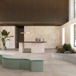 Camouflage Gold Vern Rectified 60cm x 120cm Wall and Floor Tile
