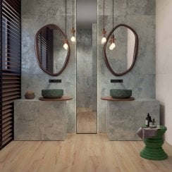 Camouflage Green Vern Rectified 60cm x 120cm Wall and Floor Tile