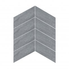 Canyon Chevron Nero Right 10cm x 30cm Wall Tile
