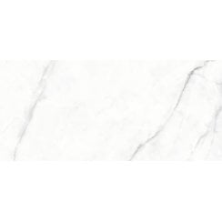 Carenza White 60cm x 120cm Wall & Floor Tile