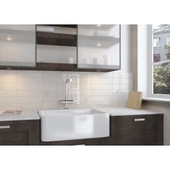 Carrara Gloss 7.5cm x 30cm Wall Tile