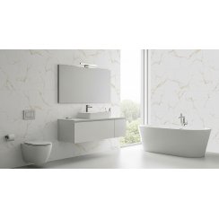 Carrara Gold Marble-Effect 60cm x 120cm Wall and Floor Tile