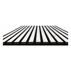 Carrara Grey Acoustic Wood Panel 240cm x 60cm x 21mm
