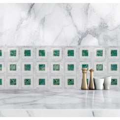 Carrara Jade Stone 35cm x 35cm Mosaic Tile