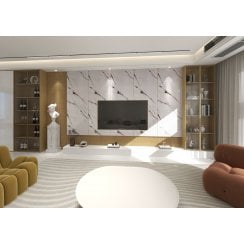 Carrara Luxury Gold Panel Showerboard 60cm x 240cm x 10mm BOX DEAL