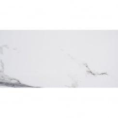 Carrara Marble Effect Matt 60cm x 30cm Wall & Floor Tile