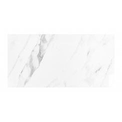 Carrara White Matt Marble Effect Rectified 30cm x 45cm Wall Tile