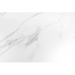 Carrara White Matt Marble Effect Rectified Porcelain 60cm x 60cm  Wall & Floor Tile