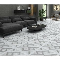 Cassano Grey Matt 60cm x 60cm Wall and Floor Tile