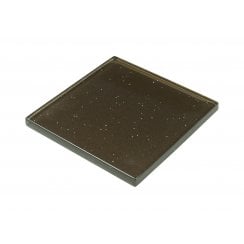 Cedar Sparkle Brown 10cm x 10cm Glass Wall Tile