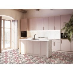 Chateau Rose 45cm x 45cm Wall & Floor Tile