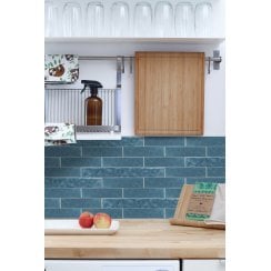 Chelsea Blue 5cm x 40cm Wall Tile