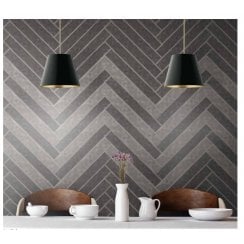 Chelsea Graphite 5cm x 20cm Wall Tile