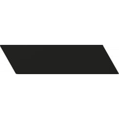 Chevron Black Right 18.6 x 5.2cm Wall Tile PER BOX