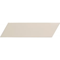 Chevron Cream Left 18.6 x 5.2cm Wall Tile PER BOX