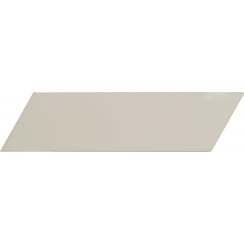 Chevron Greige Left 18.6 x 5.2cm Wall Tile PER BOX