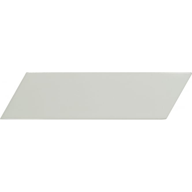 Chevron Mint Left 18.6 x 5.2cm Wall Tile PER BOX