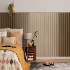 Classic Oak Acoustic Wood Panel 120cm x 60cm x 21mm