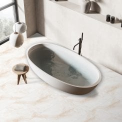 Cloud Onyx Beige 80cm x 80cm Floor Tile