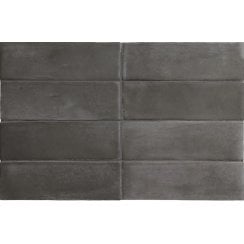 Coco Black Hat Matt 5cm x 15cm Wall Tile & Floor Tile