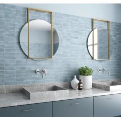 Coco Blue Grass 5cm x 15cm Wall Tile