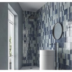 Coco Blue Grass Matt 5cm x 15cm Wall Tile & Floor Tile