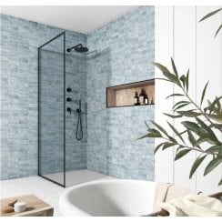 Coco Blue Grass Matt 5cm x 15cm Wall Tile & Floor Tile